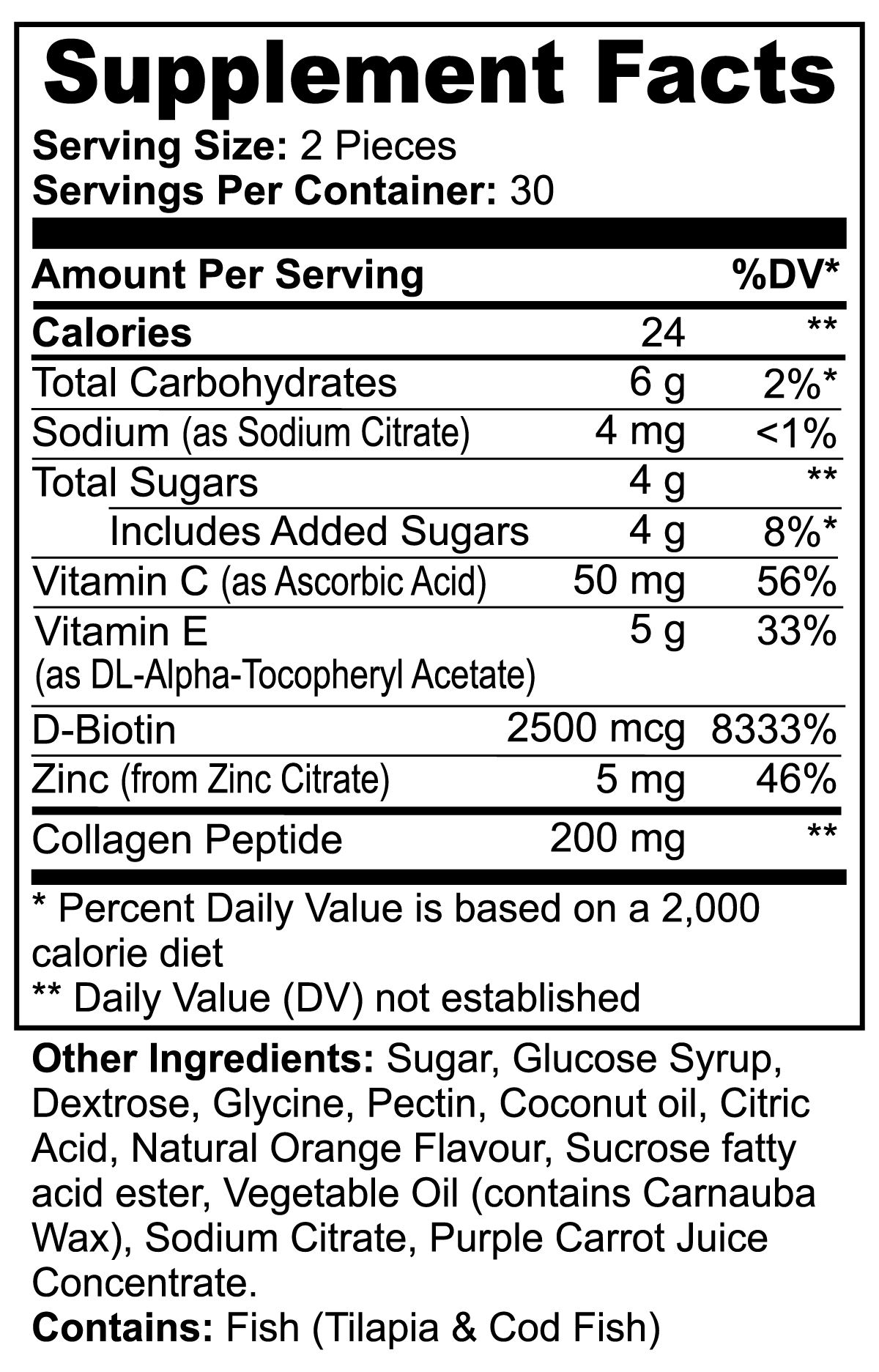 Collagen Gummies [Orange Citrus]