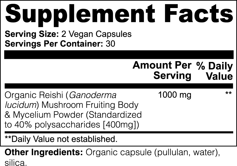 Reishi Mushroom Extract +